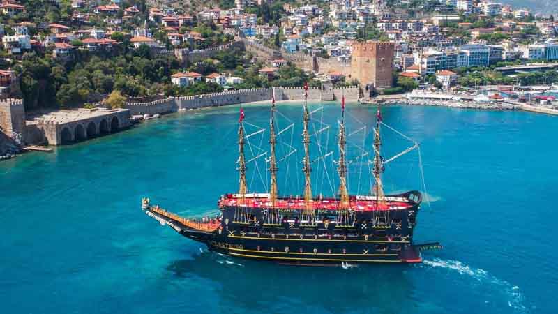 last king alanya pirate cruise